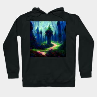 Fantasy Forest Landscape Hoodie